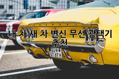 내 차 ✨새 차✨ 변신! 무선 광택기 추천👍